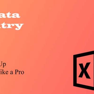 Excel Data Entry Tips: Speed Up Your Work Like a Pro