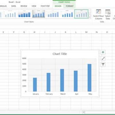 How to Create Bar, Column, and Line Charts in Excel — Step-by-Step Guide