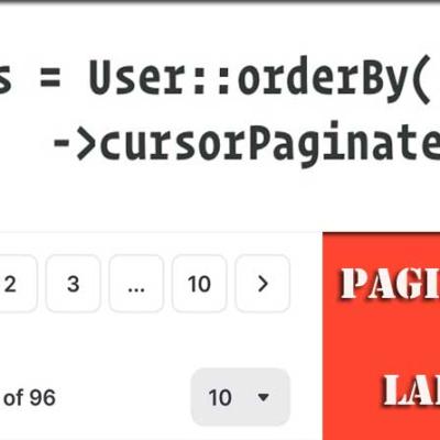 Pagination in Laravel: Making Large Data Sets User-Friendly