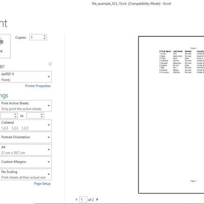Mastering Excel Print Settings - Print Like a Pro